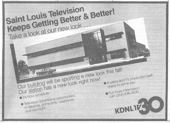 KDNL-TV ad 1983